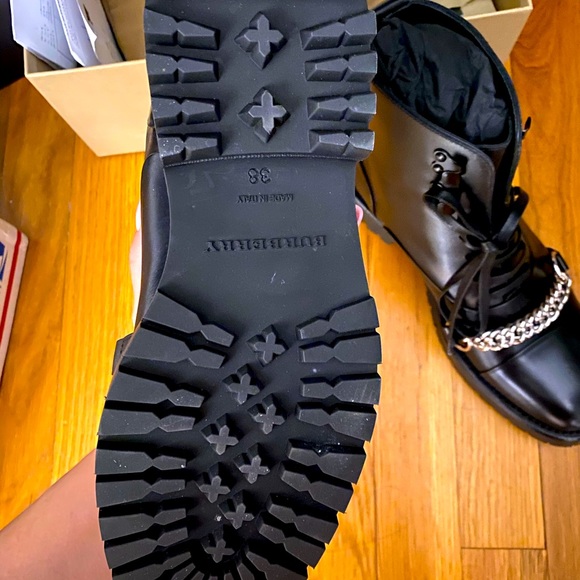 Burberry Shoes | Burberry Boots | Color: Black | Size: 8 | Sunn99's Closet